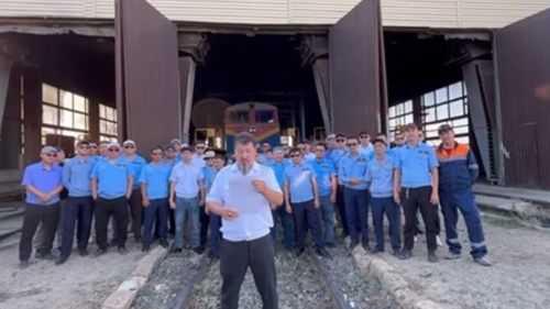 Казахстан: Сотрудники депо в Бейнеу требуют от правительства решить застарелые проблемы